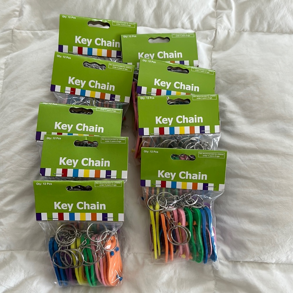 Mini key chain 9 pack of 12 pieces